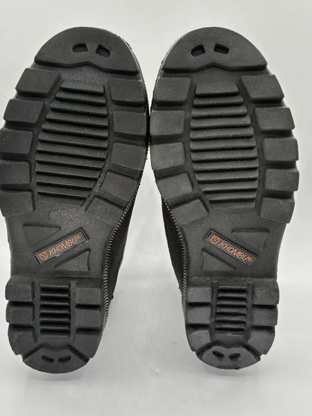 Khombu Tundra KH Black Waterproof Leather & Synthetic Snow Boots Men's Size 8M